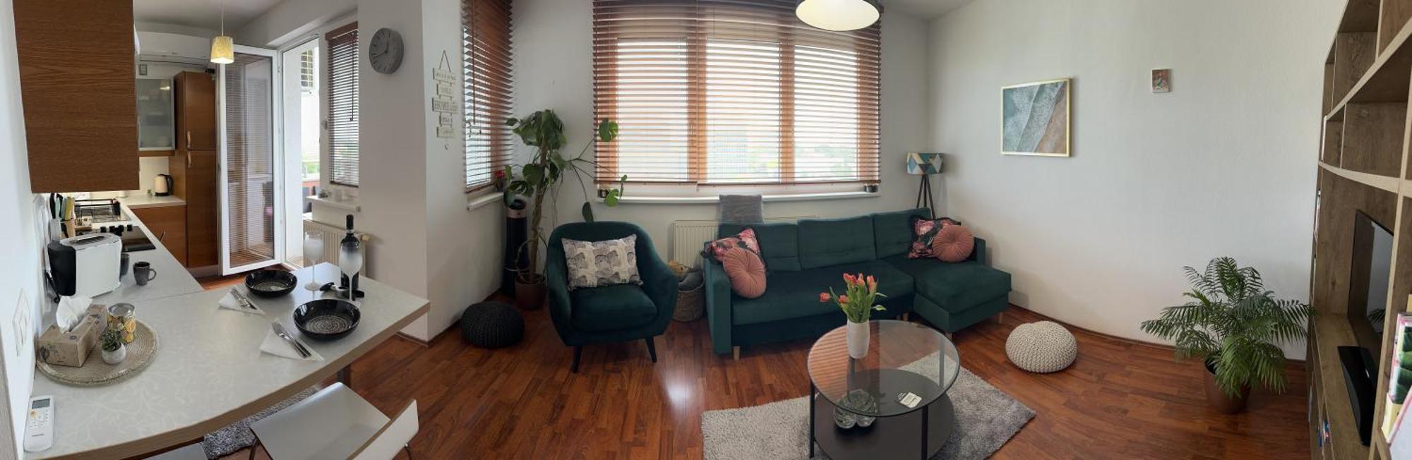 Cozy Apartment With Nice Balcony Seating, 9Th Floor, Parking Bratislava Exterior photo